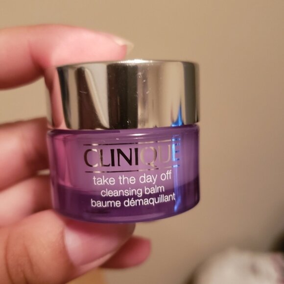 BNIB Clinique Take The Day Off Cleansing Balm Makeup Remover 0.5 oz Travel Size - Picture 3 of 4